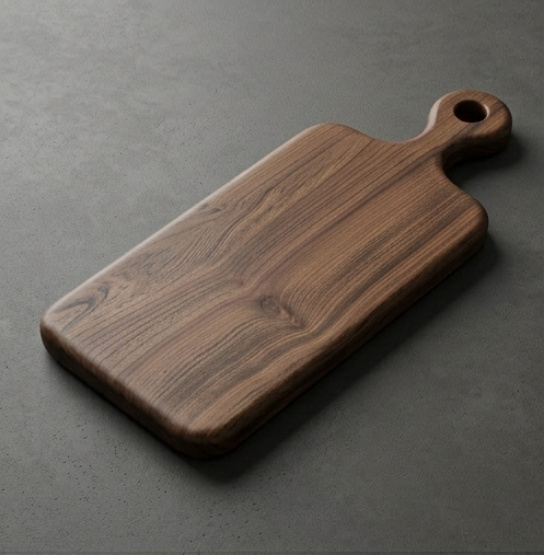 Ancient British Elm Chopping Board – Certified Provenance & Handmade Craftsmanship
