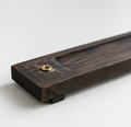 The Soyokaze Incense Holder | Handcrafted Japanese Wood Incense Holder | Shou Sugi Ban Akamatsu Pine | Horizon Collection