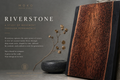 The RiverStone | Handcrafted Coconut Timber & Stone Resin Serving Board | Moku Original