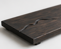 The SoraNami Tea Tray | Handcrafted Japanese Wood Tray | Shou Sugi Ban Akamatsu Pine | Horizon Collection
